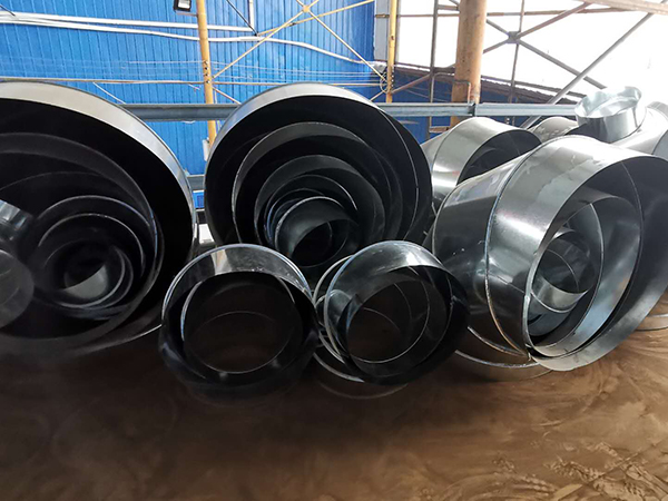 3.0厚鍍鋅圓管與圓彎頭